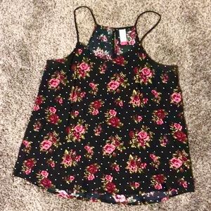 Spaghetti Strap floral top